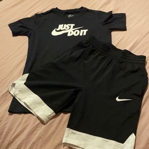 Nike short set.
